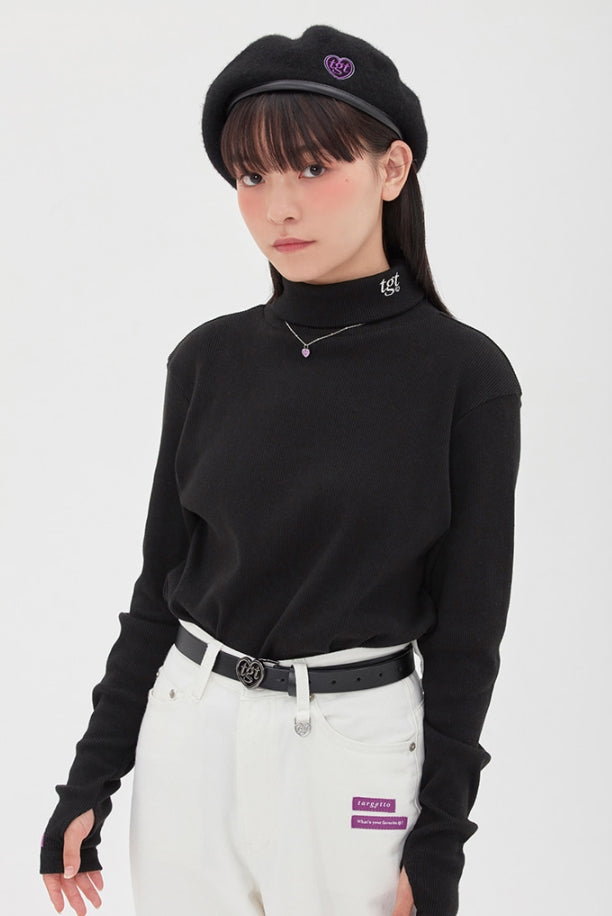 TARGETTO(ターゲット)  WARMER TURTLENECK_BLACK