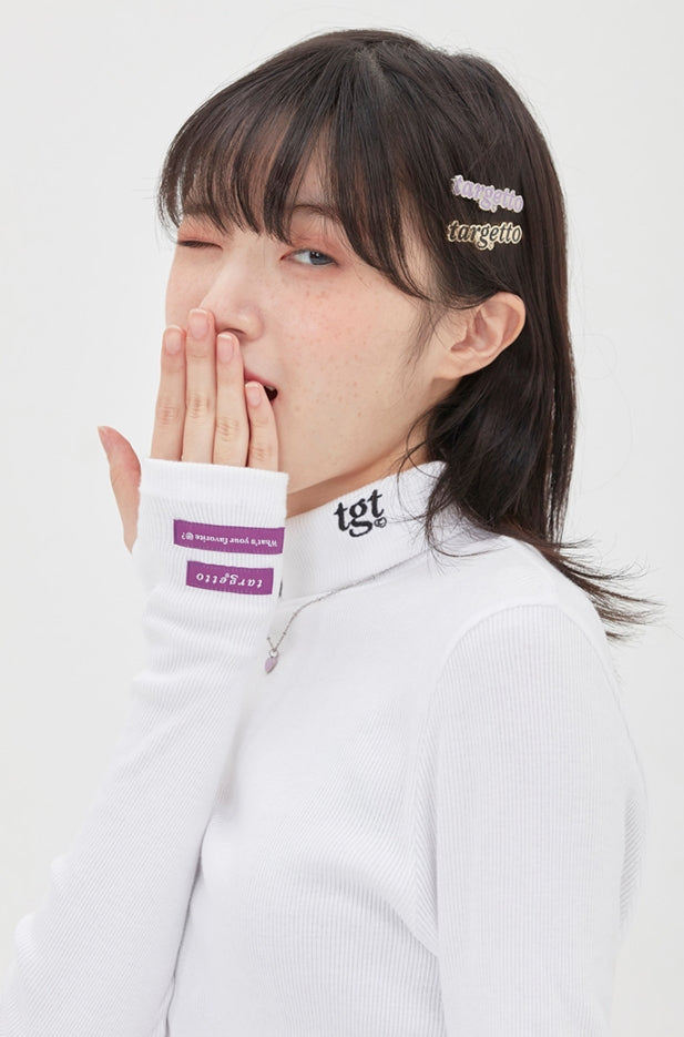 TARGETTO(ターゲット)  WARMER TURTLENECK_WHITE