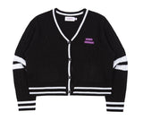TARGETTO(ターゲット) COMBI CABLE CARDIGAN_BLACK