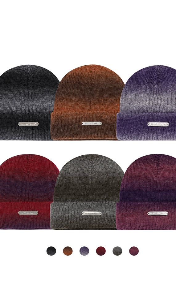 オルモストブルー(Almost Blue) GRADATION BEANIE