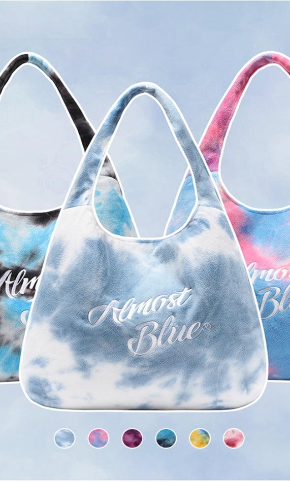 オルモストブルー(Almost Blue) TIE DYE TOTE BAG