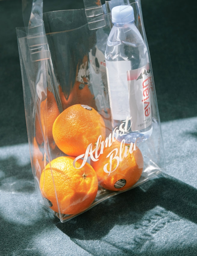 オルモストブルー(Almost Blue) PVC TOTE BAG