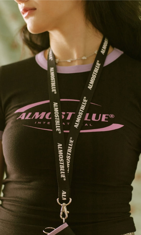 オルモストブルー(Almost Blue) ORIGINAL LOGO LANYARD