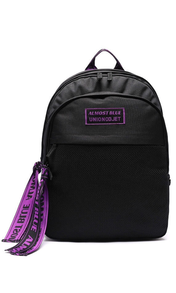 オルモストブルー(Almost Blue) ALMOST BLUE X UNION OBJET ULTRA VIOLET BACKPACK - BLACK