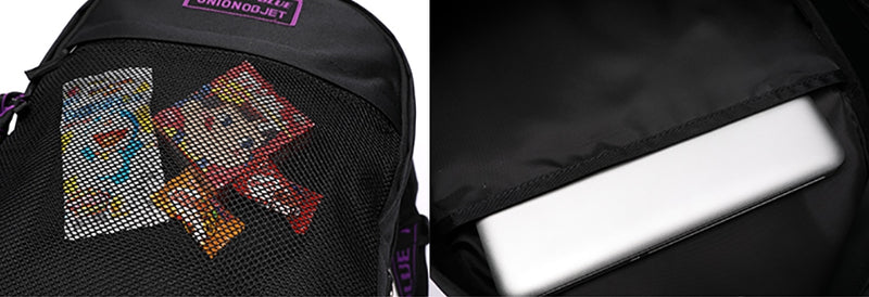 オルモストブルー(Almost Blue) ALMOST BLUE X UNION OBJET ULTRA VIOLET BACKPACK - BLACK