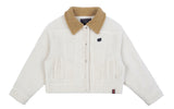 ロマンティッククラウン(ROMANTIC CROWN)  WOMANS WINTER SHERPA JACKET_OATMEAL