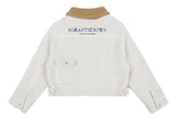 ロマンティッククラウン(ROMANTIC CROWN)  WOMANS WINTER SHERPA JACKET_OATMEAL