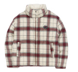 ロマンティッククラウン(ROMANTIC CROWN)  WOMANS CROSS CHECK PARKA_OATMEAL