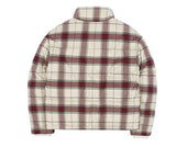 ロマンティッククラウン(ROMANTIC CROWN)  WOMANS CROSS CHECK PARKA_OATMEAL