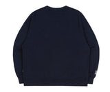ロマンティッククラウン(ROMANTIC CROWN) SUNDAY SYNDROME CADILLAC SWEATSHIRT_NAVY