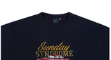 ロマンティッククラウン(ROMANTIC CROWN) SUNDAY SYNDROME CADILLAC SWEATSHIRT_NAVY