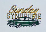 ロマンティッククラウン(ROMANTIC CROWN) SUNDAY SYNDROME CADILLAC SWEATSHIRT_SKY BLUE