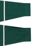 ロマンティッククラウン(ROMANTIC CROWN) SUNDAY SYNDROME COLOR BLOCK SHIRT_NAVY