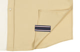 ロマンティッククラウン(ROMANTIC CROWN) SUNDAY SYNDROME COLOR BLOCK SHIRT_OATMEAL
