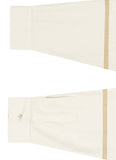 ロマンティッククラウン(ROMANTIC CROWN) SUNDAY SYNDROME COLOR BLOCK SHIRT_OATMEAL
