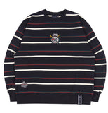 ロマンティッククラウン(ROMANTIC CROWN) PADDLING LOGO SWEATSHIRT_NAVY