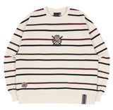 ロマンティッククラウン(ROMANTIC CROWN) PADDLING LOGO SWEATSHIRT_OATMEAL