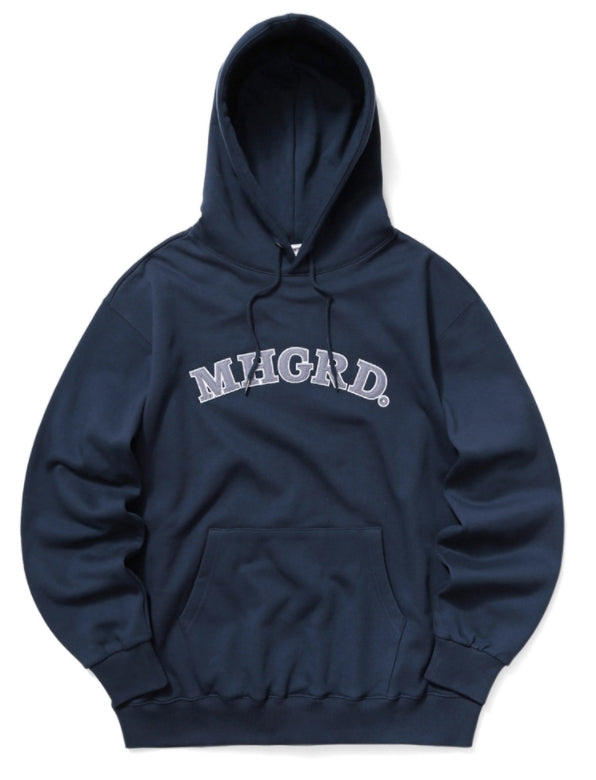 mahagrid (マハグリッド)    SKOOL ARCH LOGO HOODIE [NAVY]