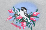 mahagrid (マハグリッド)   BIRD AND FLOWER SWEATSHIRT [GREY]