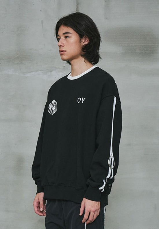 オーワイ(OY) 	CUBE LOGO TAPE RING MTM-BLACK