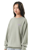 mahagrid (マハグリッド)   BACK LOGO SWEATSHIRT [SAGE]