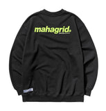 mahagrid (マハグリッド)  BACK LOGO SWEATSHIRT [BLACK]