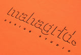 mahagrid (マハグリッド)  SHADOW LOGO SWEATSHIRT [ORANGE]