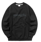 mahagrid (マハグリッド)   SHADOW LOGO SWEATSHIRT [BLACK]