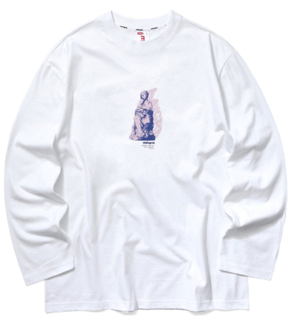 mahagrid (マハグリッド)    FIGURE LS TEE [WHITE]