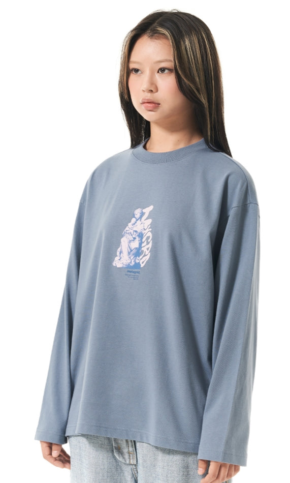 mahagrid (マハグリッド)   FIGURE LS TEE [BLUE]