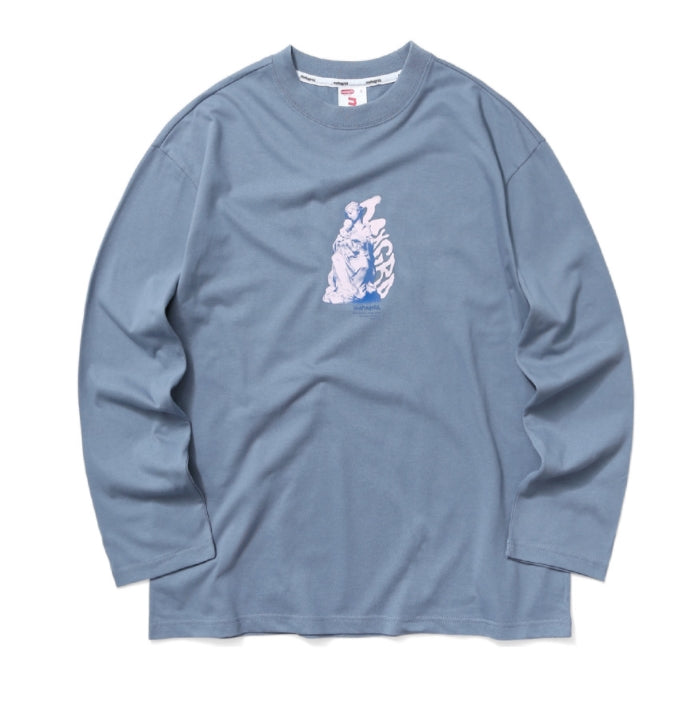 mahagrid (マハグリッド)   FIGURE LS TEE [BLUE]