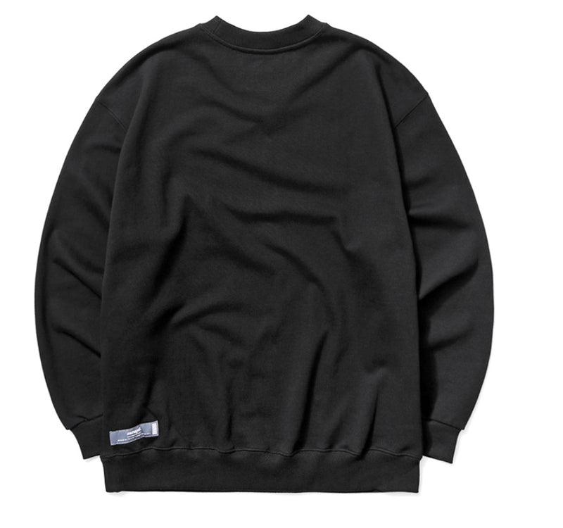 mahagrid (マハグリッド)   OCTOPUS SWEATSHIRT [BLACK]