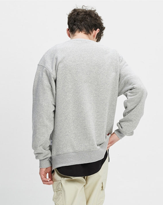 ベドインベド(BADINBAD)  BAD CITY SWEATSHIRT_GREY