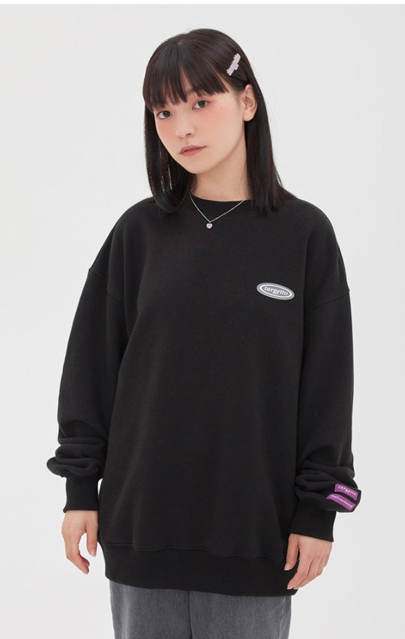TARGETTO(ターゲット) GRADATION LOGO SWEAT SHIRT_Black