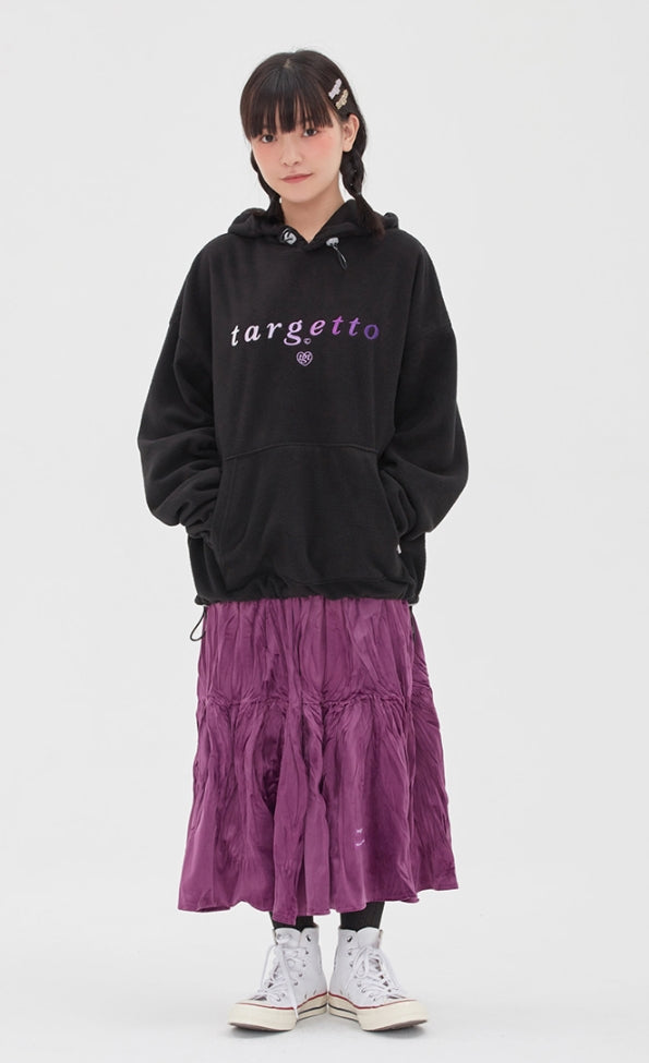 TARGETTO(ターゲット)  POLAR FLEECE HOODIE_Black