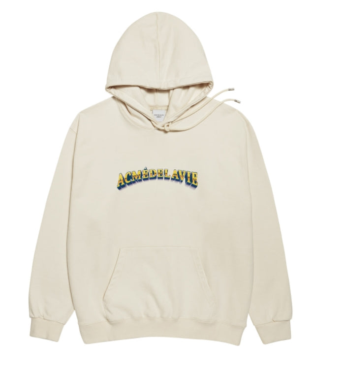 アクメドラビ(acme' de la vie)   CINEFILM HOODIE IVORY