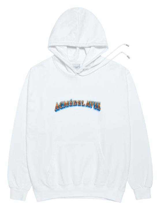 アクメドラビ(acme' de la vie)   CINEFILM HOODIE WHITE
