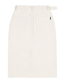 ロマンティッククラウン(ROMANTIC CROWN)    FRONT PLACKET SKIRT_OATMEAL