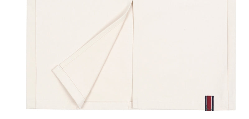 ロマンティッククラウン(ROMANTIC CROWN)    FRONT PLACKET SKIRT_OATMEAL