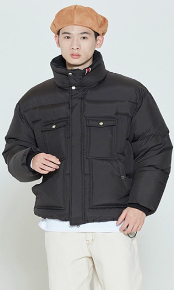 ロマンティッククラウン(ROMANTIC CROWN) SUNDAY SYNDROME DUCK DOWN PARKA_BLACK