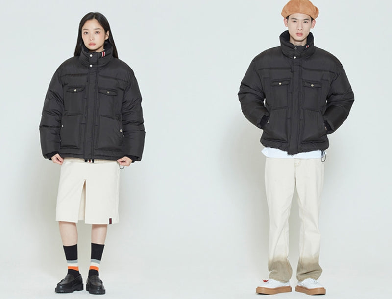 ロマンティッククラウン(ROMANTIC CROWN) SUNDAY SYNDROME DUCK DOWN PARKA_BLACK