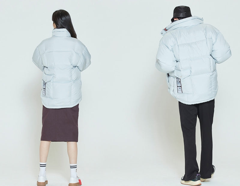 ロマンティッククラウン(ROMANTIC CROWN) SUNDAY SYNDROME DUCK DOWN PARKA_LIGHT GREY