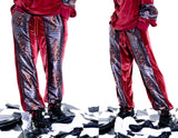 オージーオーディー(OZOD) velvet snake pants_wine