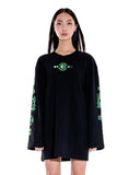 オージーオーディー(OZOD) snake long sleeve_black