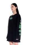 オージーオーディー(OZOD) snake long sleeve_black