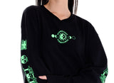 オージーオーディー(OZOD) snake long sleeve_black