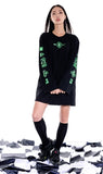 オージーオーディー(OZOD) snake long sleeve_black