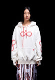 オージーオーディー(OZOD) snake hoody_white