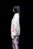 オージーオーディー(OZOD) snake hoody_white