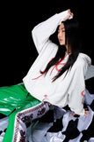 オージーオーディー(OZOD) snake hoody_white